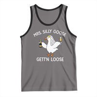 Mrs. Silly Goose Bride Tank Top Funny Goose Lovers - Wonder Print Shop