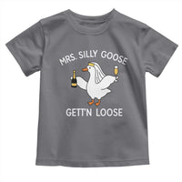 Mrs. Silly Goose Bride Toddler T Shirt Funny Goose Lovers - Wonder Print Shop
