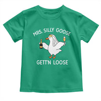 Mrs. Silly Goose Bride Toddler T Shirt Funny Goose Lovers - Wonder Print Shop