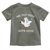 Mrs. Silly Goose Bride Toddler T Shirt Funny Goose Lovers - Wonder Print Shop