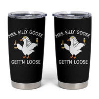 Mrs. Silly Goose Bride Tumbler Cup Funny Goose Lovers - Wonder Print Shop