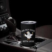 Mrs. Silly Goose Bride Tumbler Cup Funny Goose Lovers - Wonder Print Shop