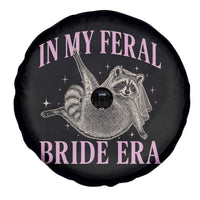 In My Feral Bride Era Spare Tire Cover Funny Raccoon - Wonder Print Shop
