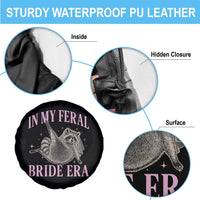 In My Feral Bride Era Spare Tire Cover Funny Raccoon - Wonder Print Shop