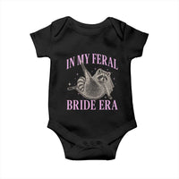 In My Feral Bride Era Baby Onesie Funny Raccoon - Wonder Print Shop