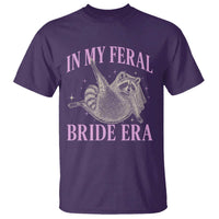 In My Feral Bride Era T Shirt Funny Raccoon - Wonder Print Shop
