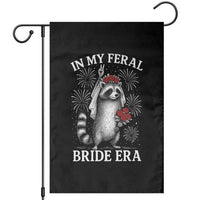 In My Feral Bride Era Garden Flag Funny Raccoon Lovers - Wonder Print Shop
