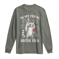 In My Feral Bride Era Long Sleeve Shirt Funny Raccoon Lovers - Wonder Print Shop