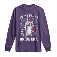 In My Feral Bride Era Long Sleeve Shirt Funny Raccoon Lovers - Wonder Print Shop