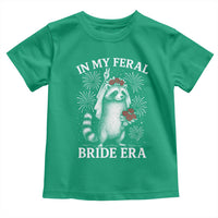 In My Feral Bride Era Toddler T Shirt Funny Raccoon Lovers - Wonder Print Shop