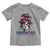 Dominican Girl Toddler T Shirt Messy Bun Caribbean Dominican Republic DR Flag - Wonder Print Shop
