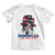 Dominican Girl Toddler T Shirt Messy Bun Caribbean Dominican Republic DR Flag - Wonder Print Shop