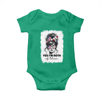 Dominican American Woman Baby Onesie Yes Im Both Of Them