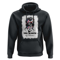 Dominican American Woman Hoodie Yes Im Both Of Them