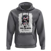 Dominican American Woman Hoodie Yes Im Both Of Them