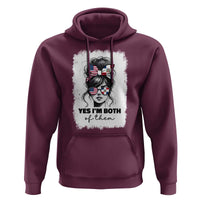 Dominican American Woman Hoodie Yes Im Both Of Them