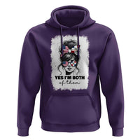 Dominican American Woman Hoodie Yes Im Both Of Them