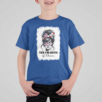 Dominican American Woman T Shirt For Kid Yes Im Both Of Them