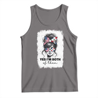 Dominican American Woman Tank Top Yes Im Both Of Them