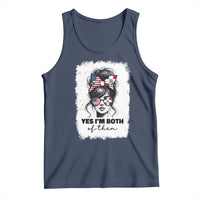 Dominican American Woman Tank Top Yes Im Both Of Them