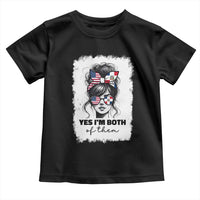 Dominican American Woman Toddler T Shirt Yes Im Both Of Them