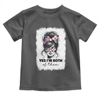 Dominican American Woman Toddler T Shirt Yes Im Both Of Them