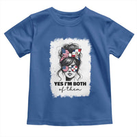 Dominican American Woman Toddler T Shirt Yes Im Both Of Them