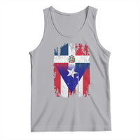 Dominican Puerto Rican Flag Tank Top Mixed Heritage Pride
