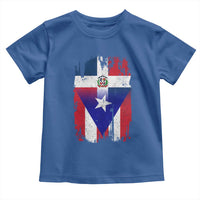 Dominican Puerto Rican Flag Toddler T Shirt Mixed Heritage Pride