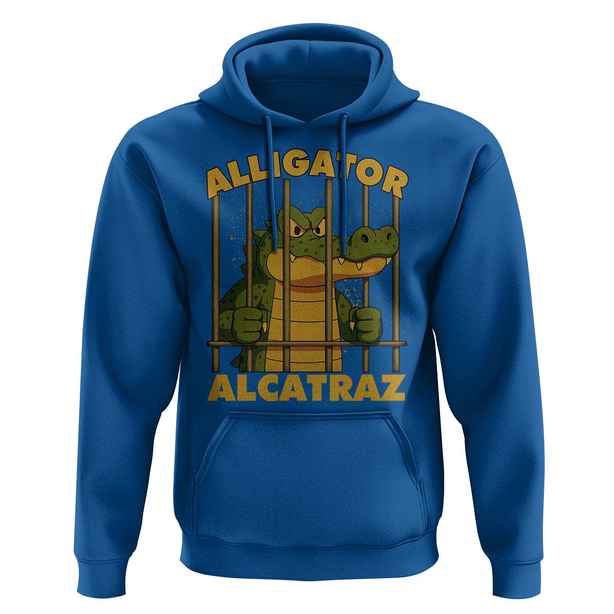 Alligator Alcatraz Florida Everglades Hoodie Funny Political Satire Meme - Wonder Print Shop