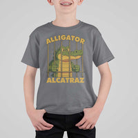 Alligator Alcatraz Florida Everglades T Shirt For Kid Funny Political Satire Meme - Wonder Print Shop