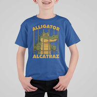 Alligator Alcatraz Florida Everglades T Shirt For Kid Funny Political Satire Meme - Wonder Print Shop