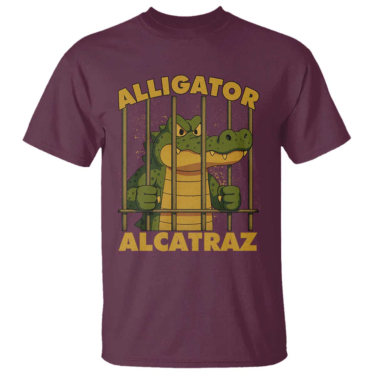 Alligator Alcatraz Florida Everglades T Shirt Funny Political Satire Meme - Wonder Print Shop