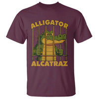 Alligator Alcatraz Florida Everglades T Shirt Funny Political Satire Meme - Wonder Print Shop