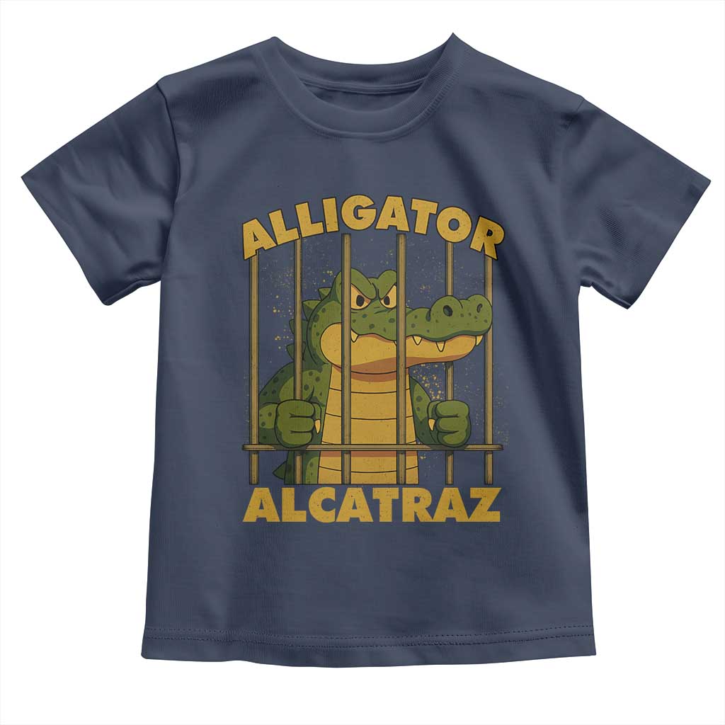 Alligator Alcatraz Florida Everglades Toddler T Shirt Funny Political Satire Meme - Wonder Print Shop