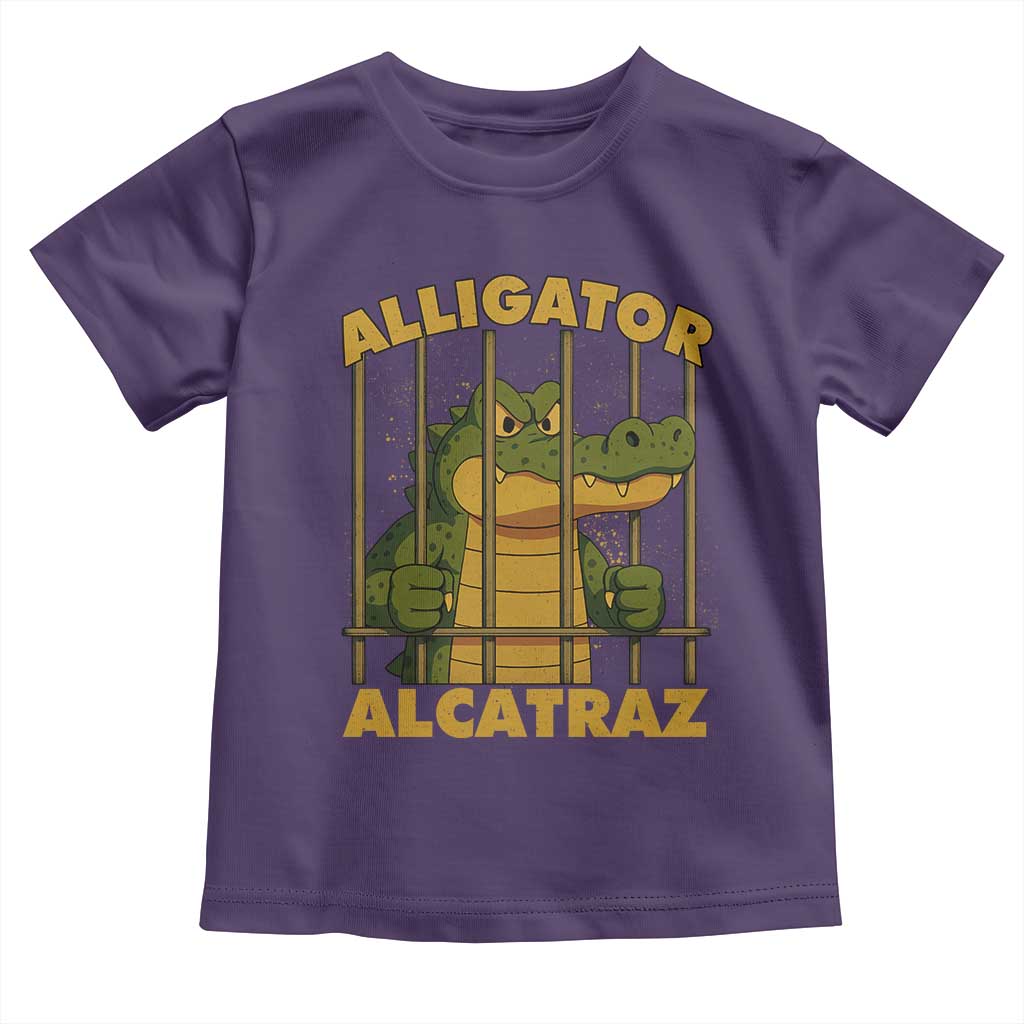 Alligator Alcatraz Florida Everglades Toddler T Shirt Funny Political Satire Meme - Wonder Print Shop