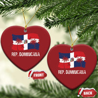 Dominican Republic Flag Christmas Ornament Island Pride Caribbean Heritage - Wonder Print Shop