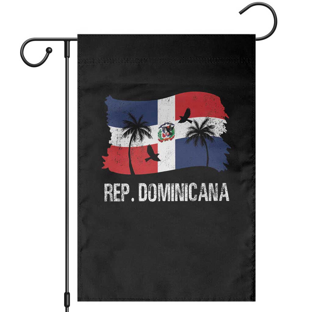 Dominican Republic Flag Garden Flag Island Pride Caribbean Heritage - Wonder Print Shop