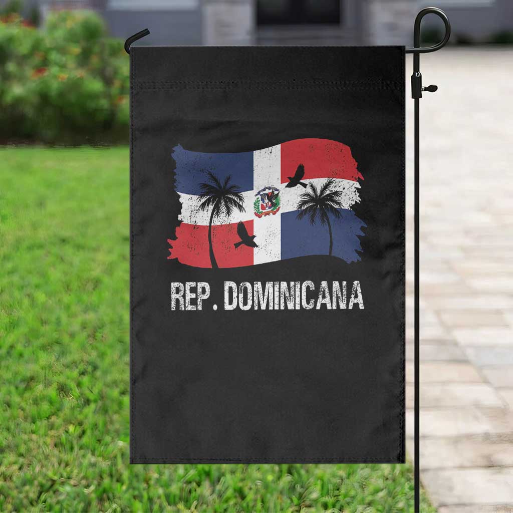 Dominican Republic Flag Garden Flag Island Pride Caribbean Heritage - Wonder Print Shop
