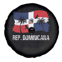 Dominican Republic Flag Spare Tire Cover Island Pride Caribbean Heritage - Wonder Print Shop