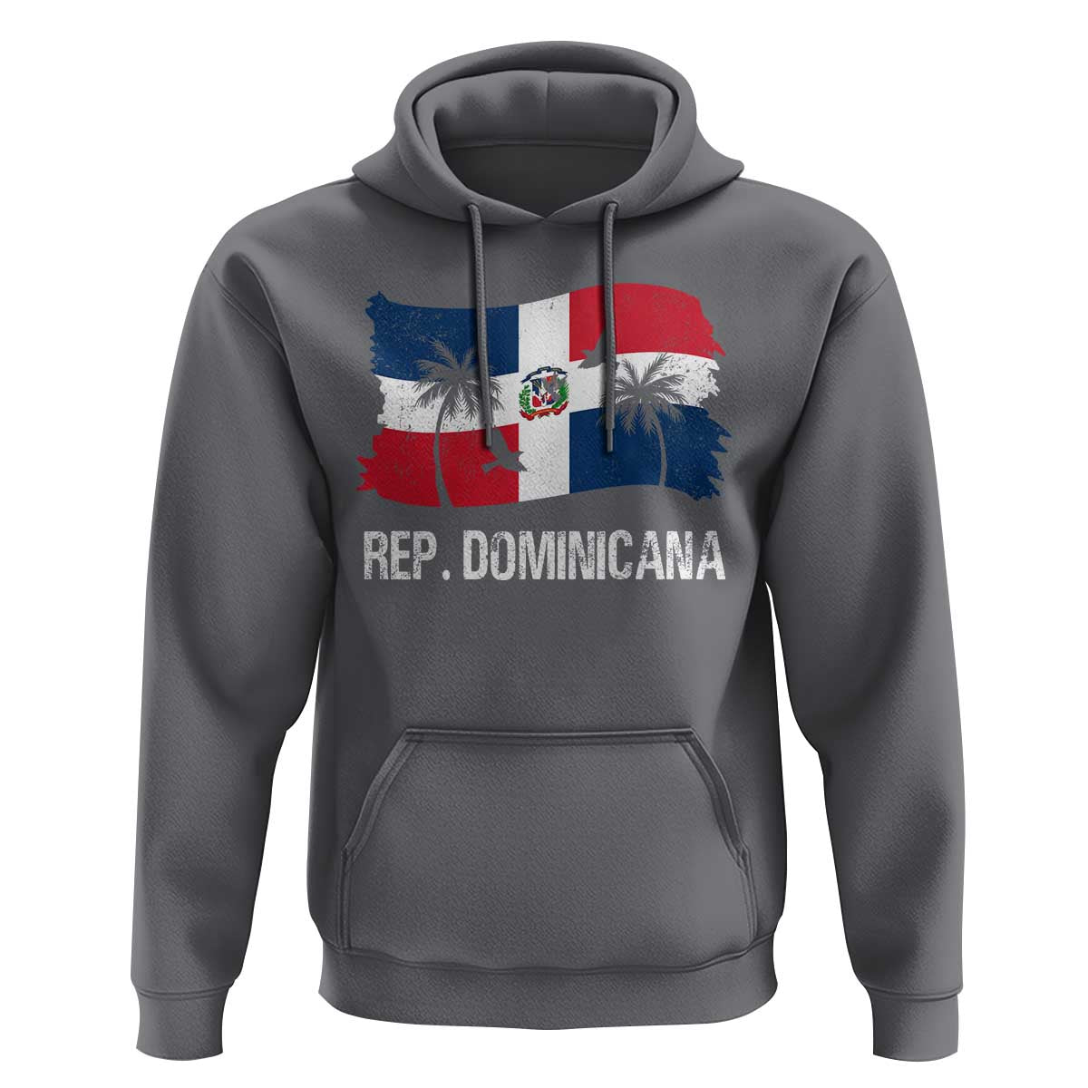 Dominican Republic Flag Hoodie Island Pride Caribbean Heritage - Wonder Print Shop