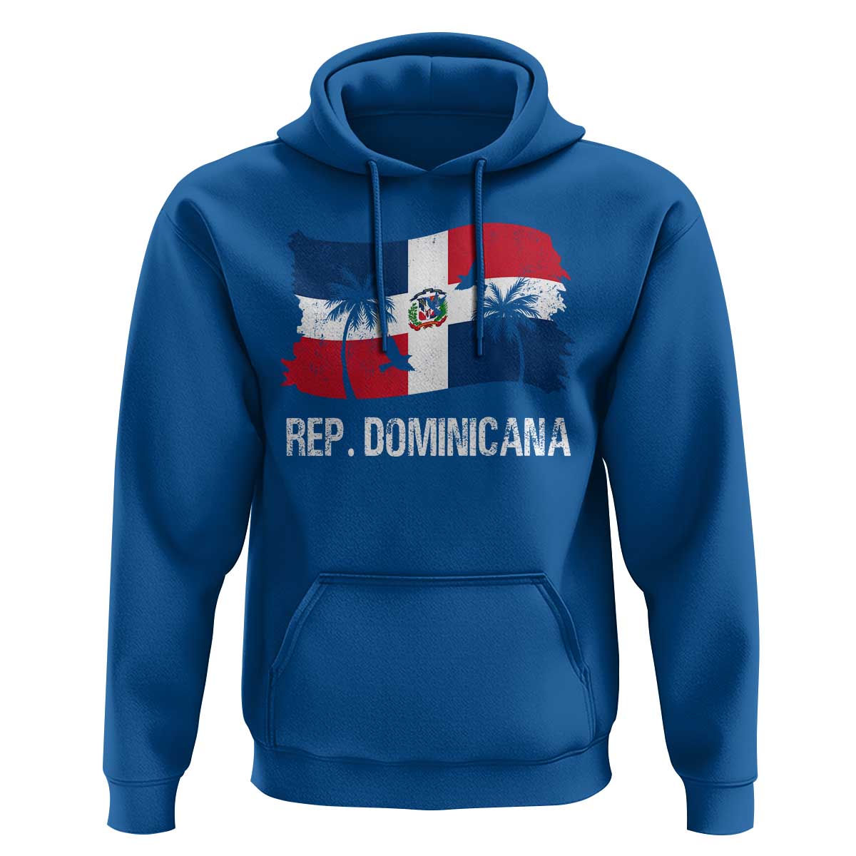 Dominican Republic Flag Hoodie Island Pride Caribbean Heritage - Wonder Print Shop