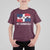 Dominican Republic Flag T Shirt For Kid Island Pride Caribbean Heritage - Wonder Print Shop
