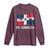 Dominican Republic Flag Long Sleeve Shirt Island Pride Caribbean Heritage - Wonder Print Shop