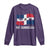 Dominican Republic Flag Long Sleeve Shirt Island Pride Caribbean Heritage - Wonder Print Shop