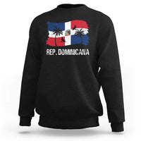 Dominican Republic Flag Sweatshirt Island Pride Caribbean Heritage - Wonder Print Shop