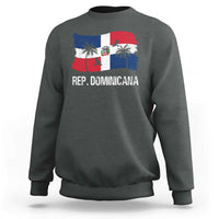 Dominican Republic Flag Sweatshirt Island Pride Caribbean Heritage - Wonder Print Shop