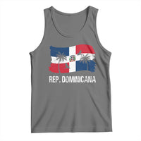 Dominican Republic Flag Tank Top Island Pride Caribbean Heritage - Wonder Print Shop