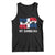 Dominican Republic Flag Tank Top Island Pride Caribbean Heritage - Wonder Print Shop