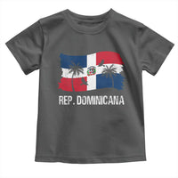 Dominican Republic Flag Toddler T Shirt Island Pride Caribbean Heritage - Wonder Print Shop